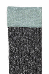 Calcetines Verde Agua Glitter